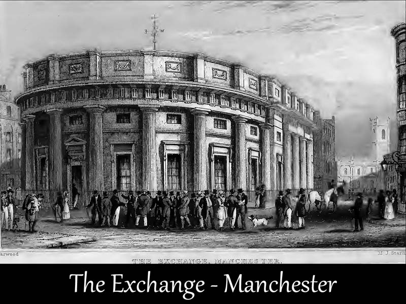 Manchester, the Market Place 1823