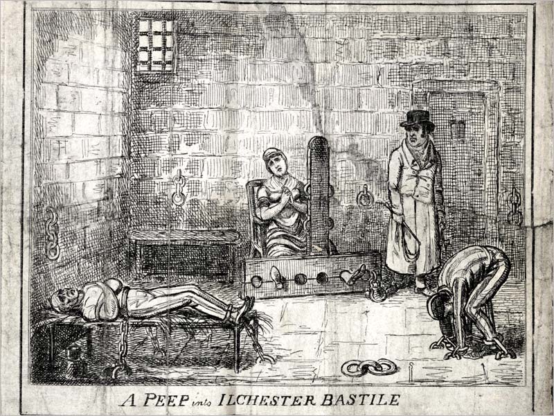 'A Peep into 'Ilchester Bastille' by Henry Hunt